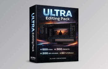  ULTRA Editing Pack - Premium editing assets for After <span class='badge badge-warning'>Effect</span> by Alvar Creations