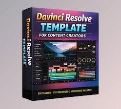 Davinci Resolve Template for Content Creators (v2.5) by Cameron Radice - on Gumroad