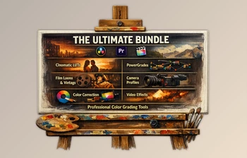 THE ULTIMATE <span class='badge badge-warning'>BUNDLE</span> - Video <span class='badge badge-warning'>Luts</span> and Powergrade by ColorWheel Store