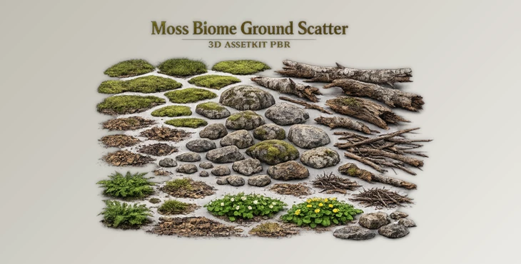 Moss Biome Ground Scatter