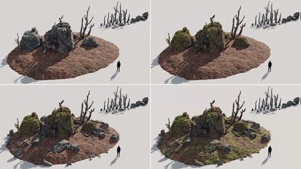 Moss Biome Ground Scatter