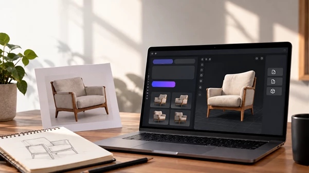 AI Text & Image to 3D Generator Pro 3