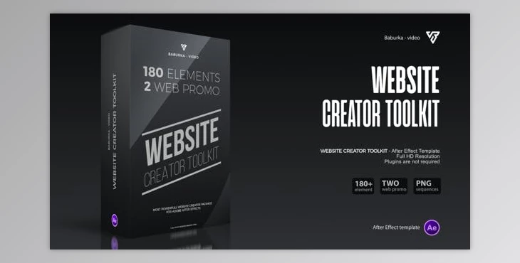 Download Website Creator Toolkit (Videohive 31284869) - AE Project