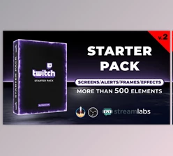 Download Videohive Twitch Starter Pack V2 29407656