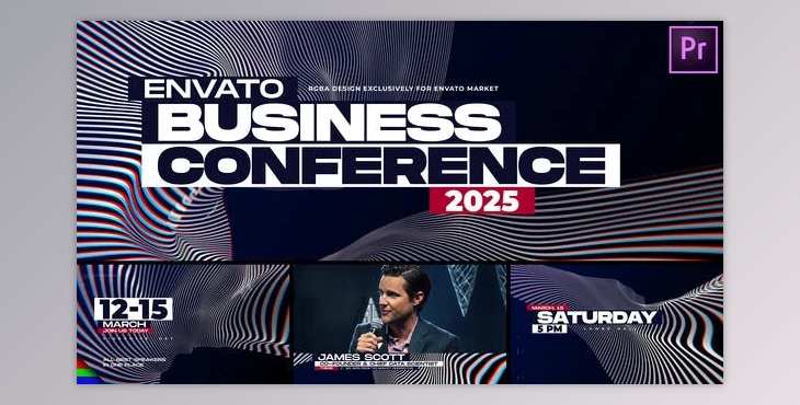 Download Event Conference Promo - Premiere Pro - Mogrt (Videohive 28197541) - PR Project