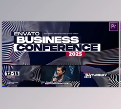 Download Event Conference Promo - Premiere Pro - Mogrt (Videohive 28197541) - PR Project