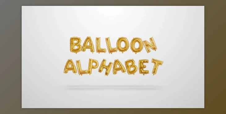 Download Ballons Alphabet (Videohive 31906327) - AE Project