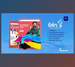 Download Color it Tablet Presentation for Premiere Pro (Videohive 31823039) - PR Project