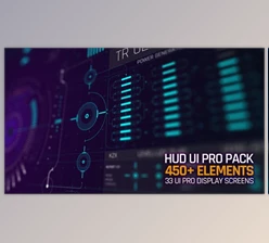 Download HUD UI Pro Pack (Videohive 23822700) - AE Project