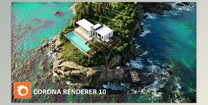 Download Corona Renderer with 6 Material Library