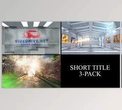 Download 3 Short Titles Pack (Videohive 32315524) - AE Project