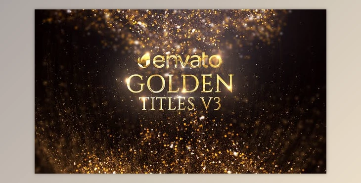 Download Golden Titles (Videohive 21705990) - AE Project