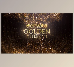 Download Golden Titles (Videohive 21705990) - AE Project