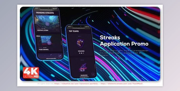 Download Streaks App Promo A16 (Videohive 33355546) - AE Project