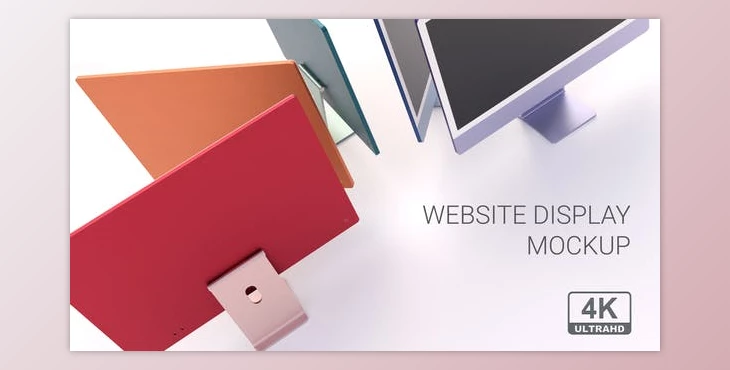 Download Website Display Mockup (Videohive 33337724) - AE Project