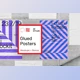 Download Glued Poster Mockups Scene Generator (JPG, PSD, PDF)